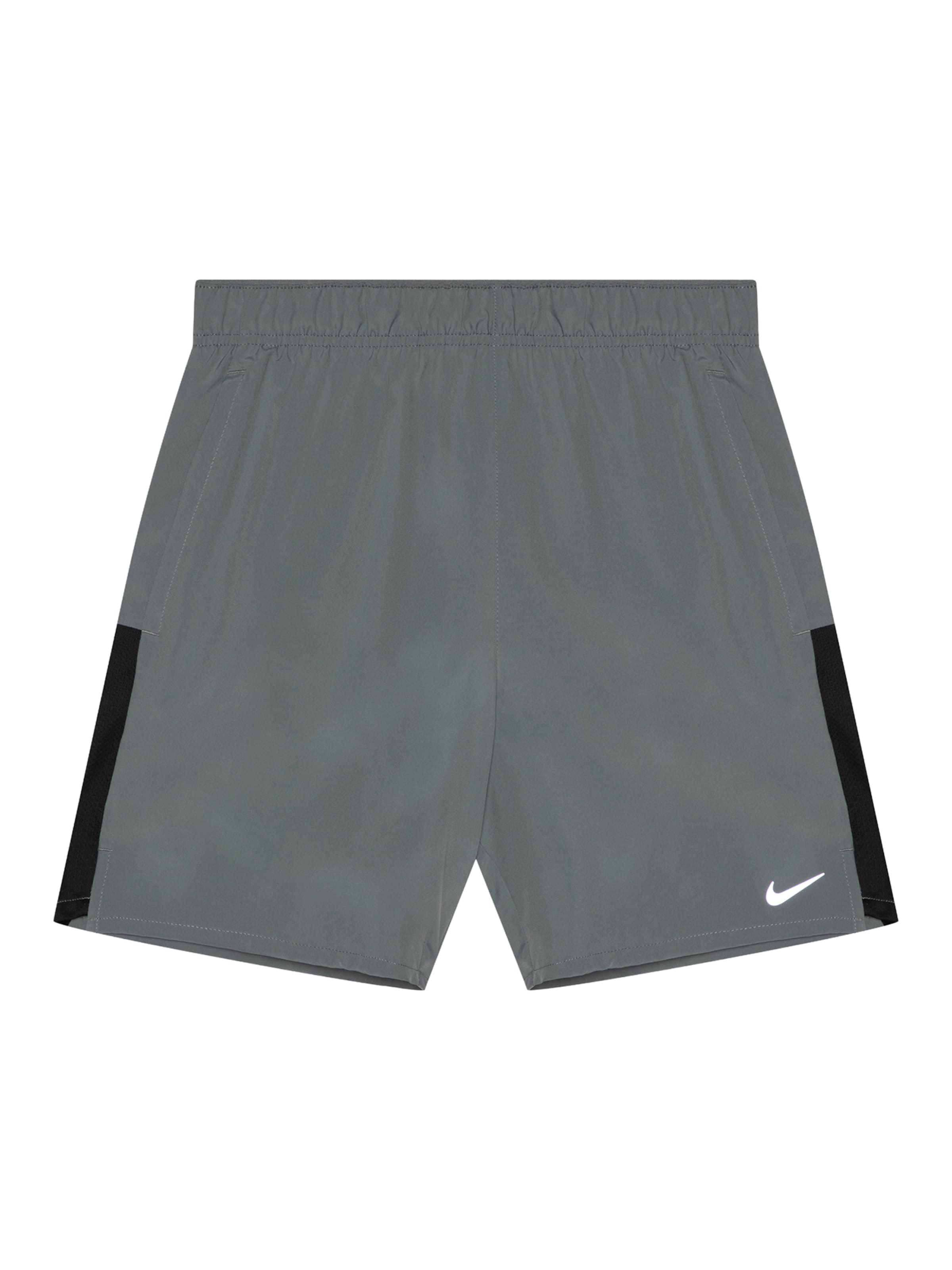 NIKE tavaline Spordipüksid 'CHALLENGER', värv hall: eest vaates