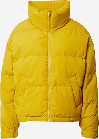 UNITED COLORS OF BENETTON Prehodna jakna | rumena barva: sprednja stran