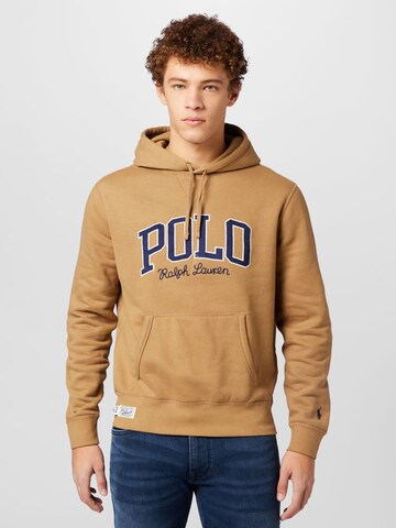 Polo Ralph Lauren Sweatshirt in Beige: predná strana