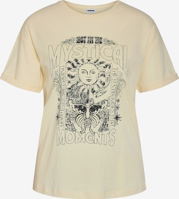 T-shirt 'NMBRANDY' Noisy may en beige : devant