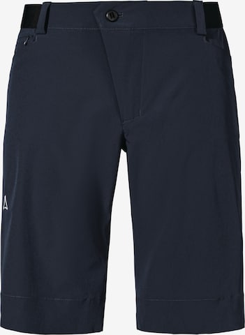 Schöffel Outdoorbroek ' Bike Shorts Style Keitele MNS ' in Blauw: voorkant