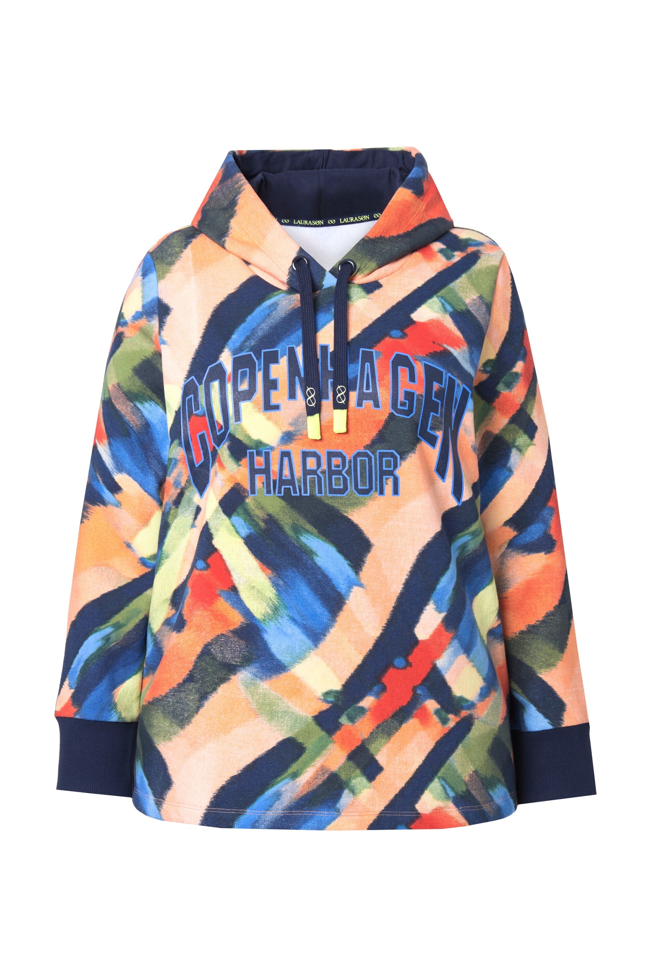 LAURASØN Sweatshirt in Gemengde kleuren: voorkant