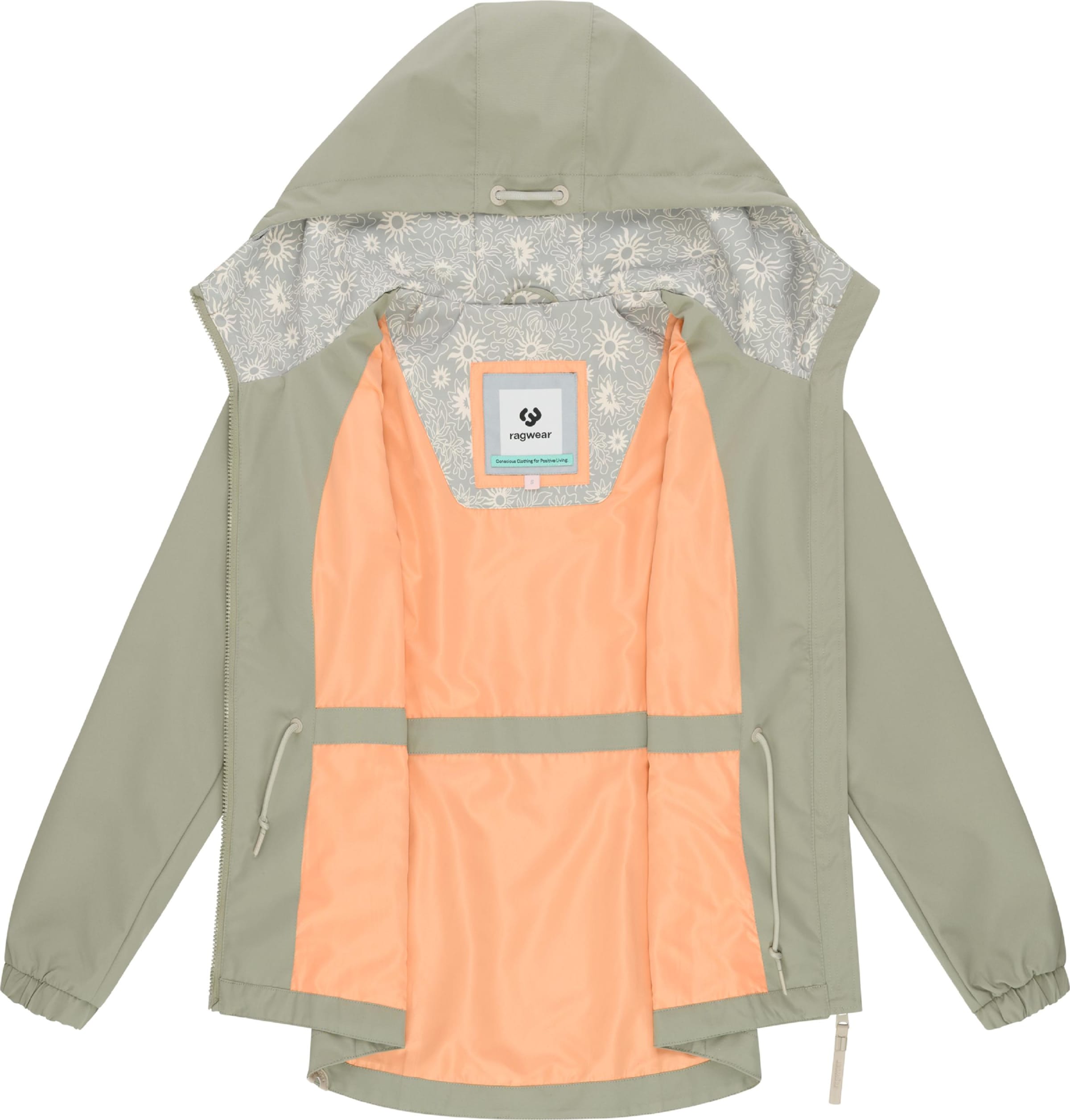 Giacca funzionale 'Dankka' di Ragwear in verde