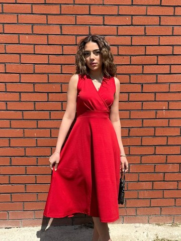 JANE's Jurk in Rood