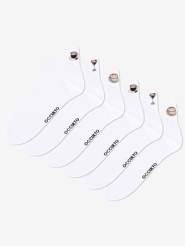 Occulto Ankle Socks 'Luca' in Brown