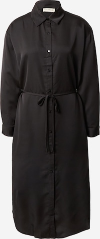 24COLOURS Shirt Dress in Black: front