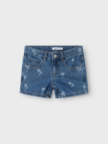 NAME IT regular Jeans i blå