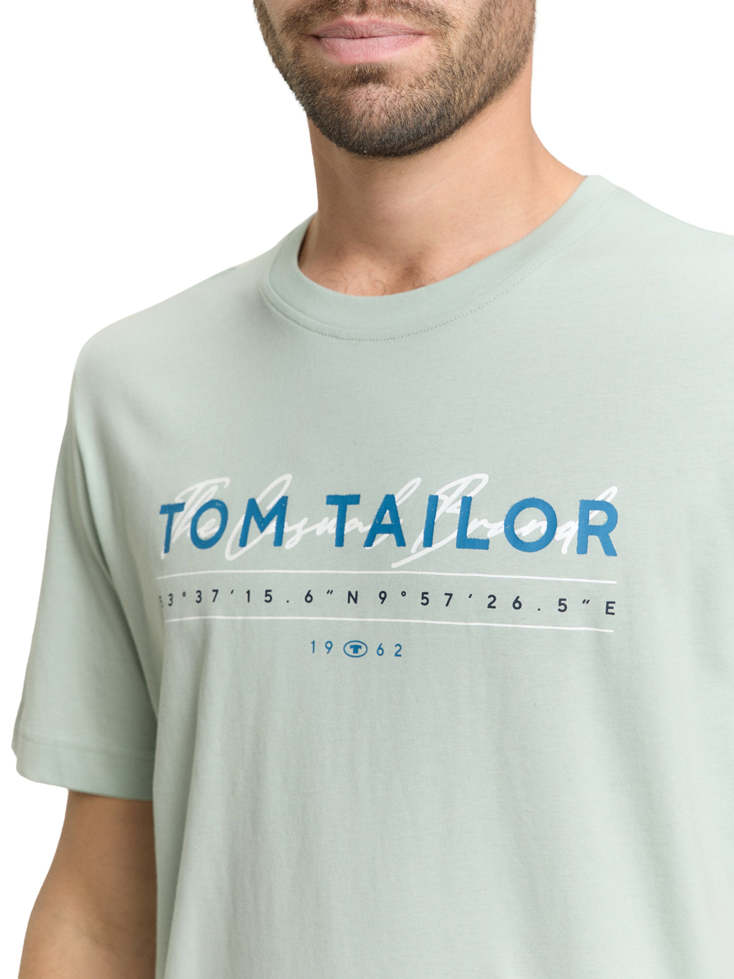 TOM TAILOR - Camiseta en verde