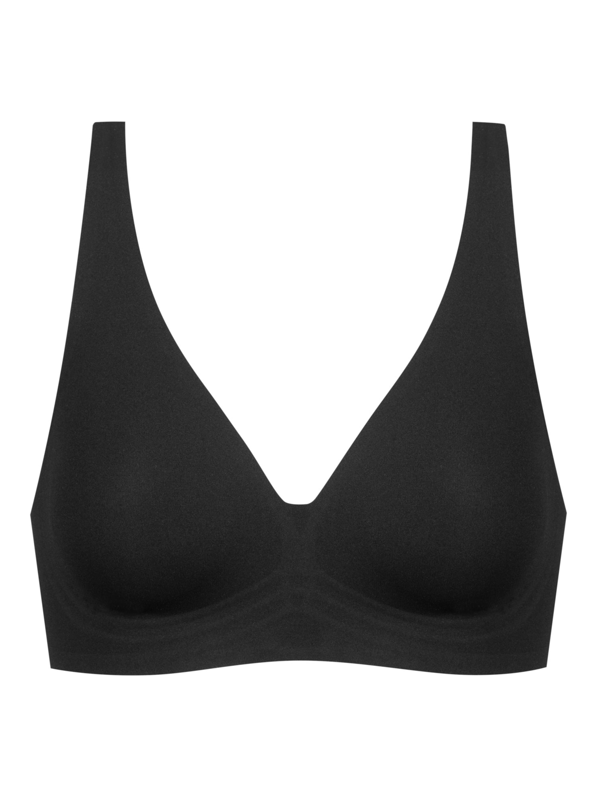 Mey BH 'Simply Better Invisibles' in Schwarz: Vorderseite