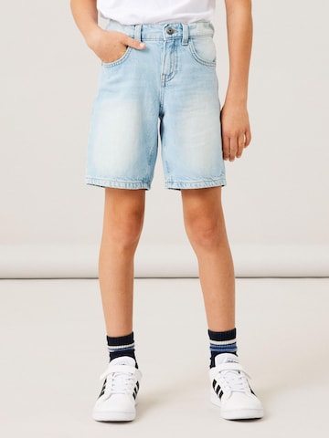 NAME IT Regular Shorts 'Ben' in Blau