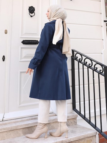 MODAMIHRAM Winterjas in Blauw