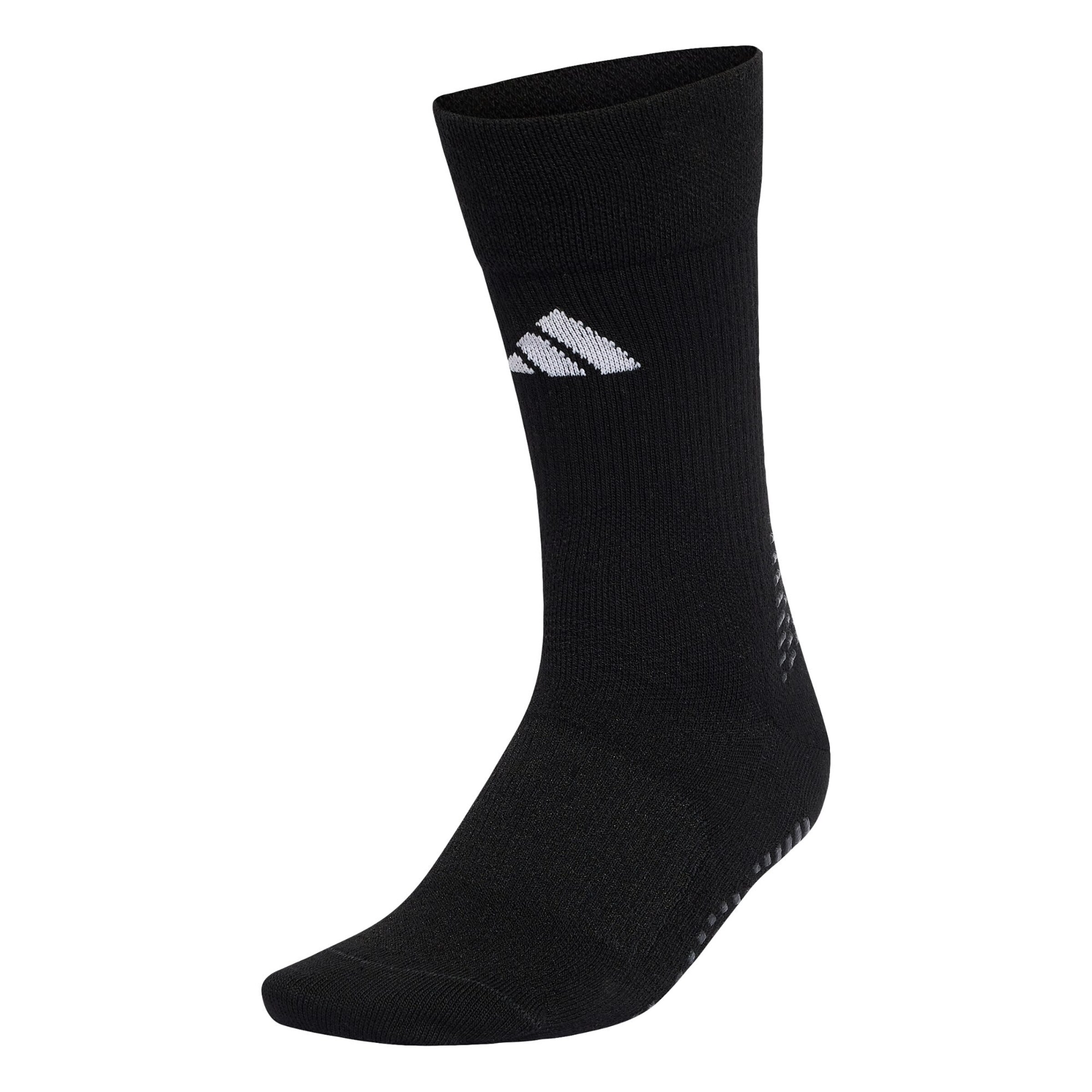 ADIDAS PERFORMANCE - Meias de desporto 'Grip' em preto: frente