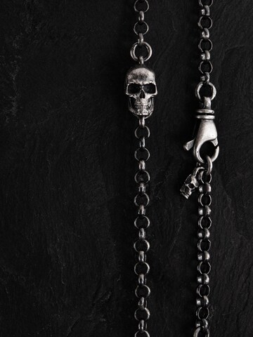 Chaîne 'SKULL' REYTEL en argent