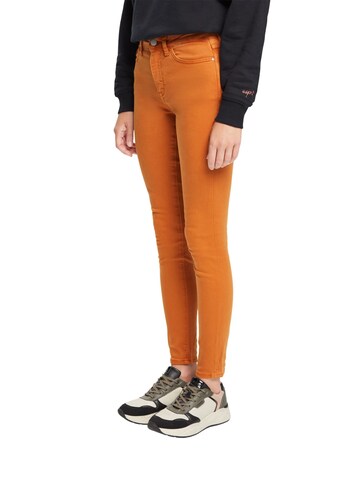 ESPRIT Skinny Jeans in Oranje: voorkant