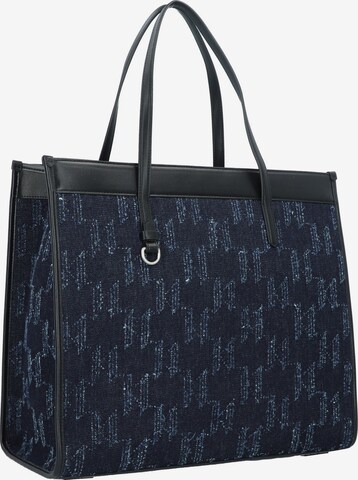 Karl Lagerfeld - Bolso de mano 'Skuare' en azul