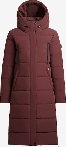 khujo Winter Jacket 'INDA' in Red: front