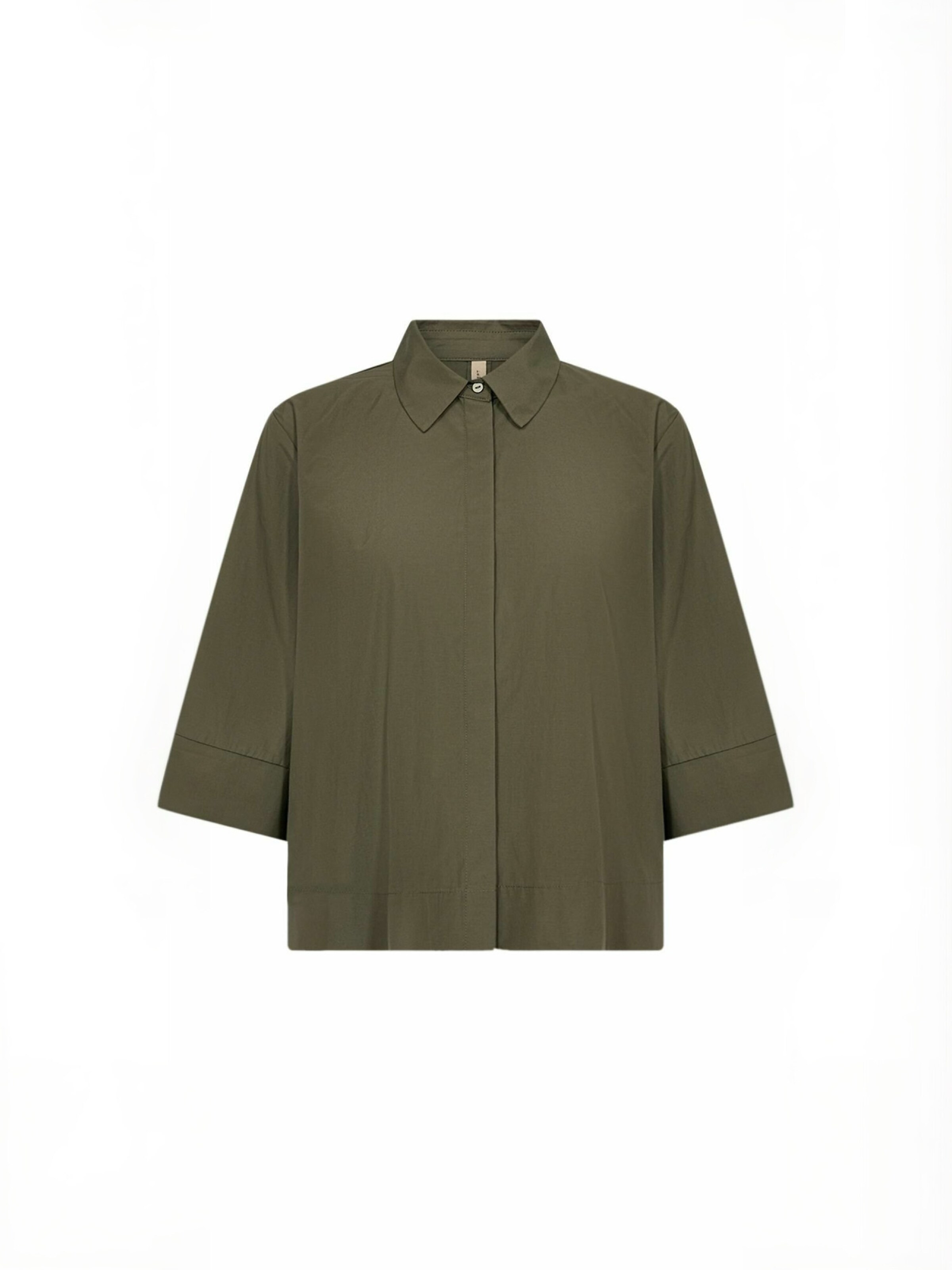 Soyaconcept Shirt ' SC-NETTI ' in Groen: voorkant