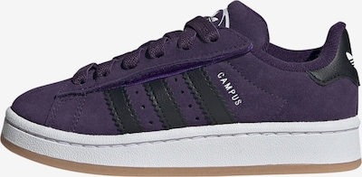 ADIDAS ORIGINALS Baskets 'Campus 00s' en violet foncé / noir / blanc, Vue avec produit