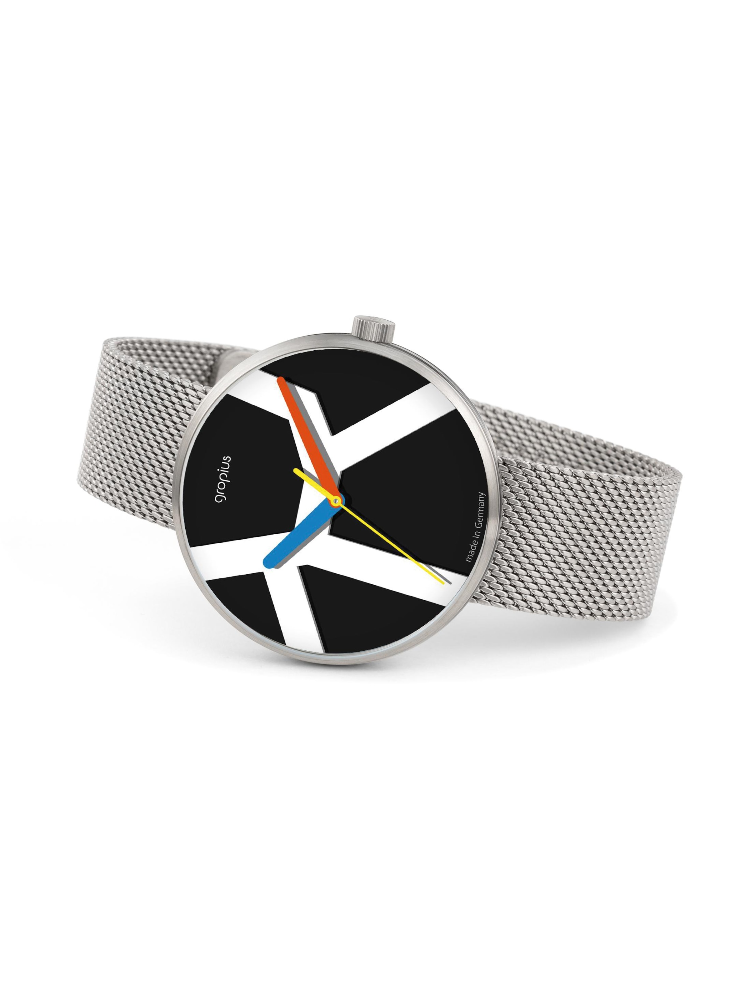WALTER GROPIUS Analog Watch 'MOVE' in Silver