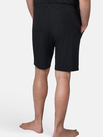 Pantalon de pyjama 'Theo' Myjama en noir