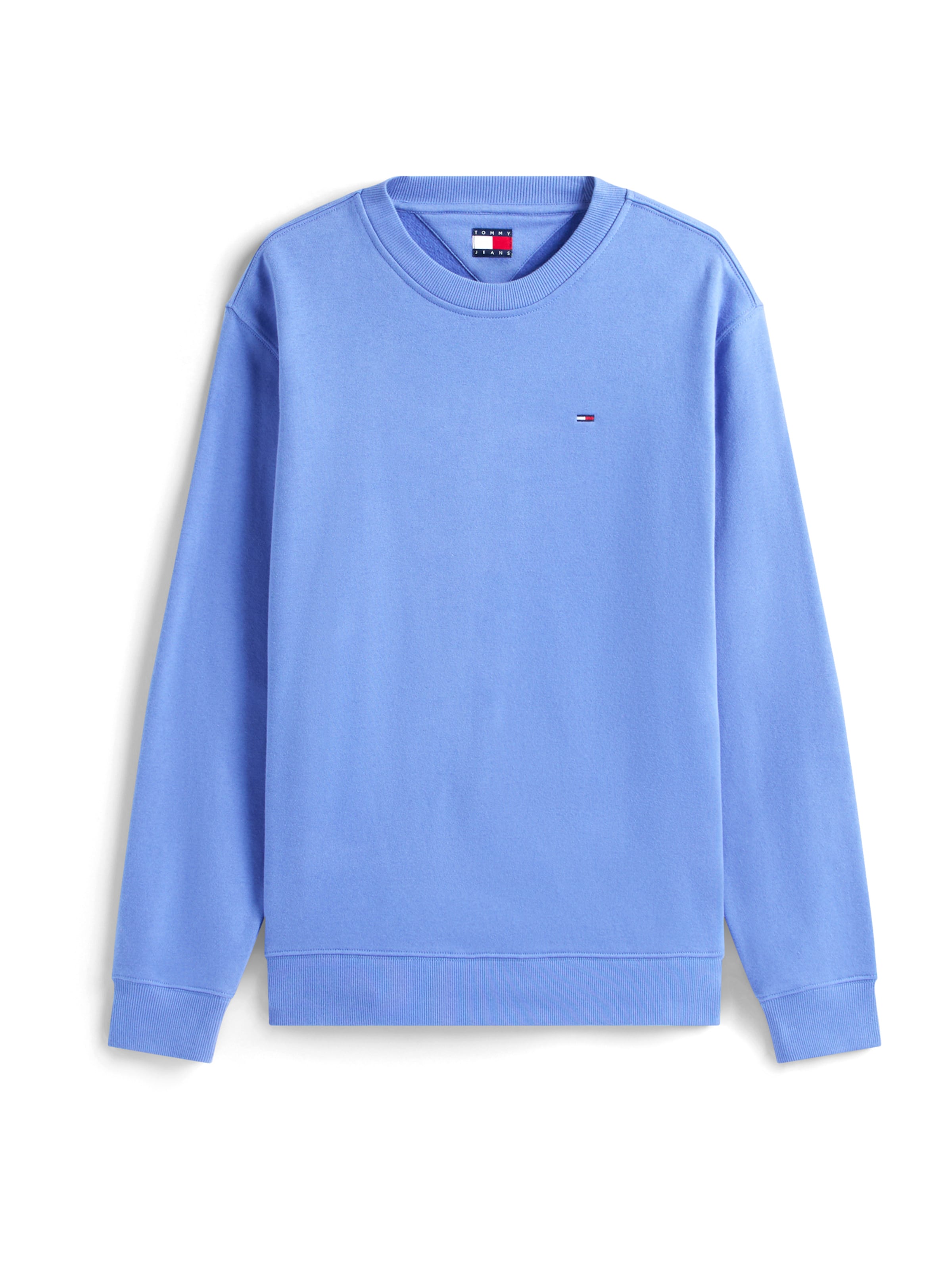 Tommy Jeans Sweatshirt in Blue: front