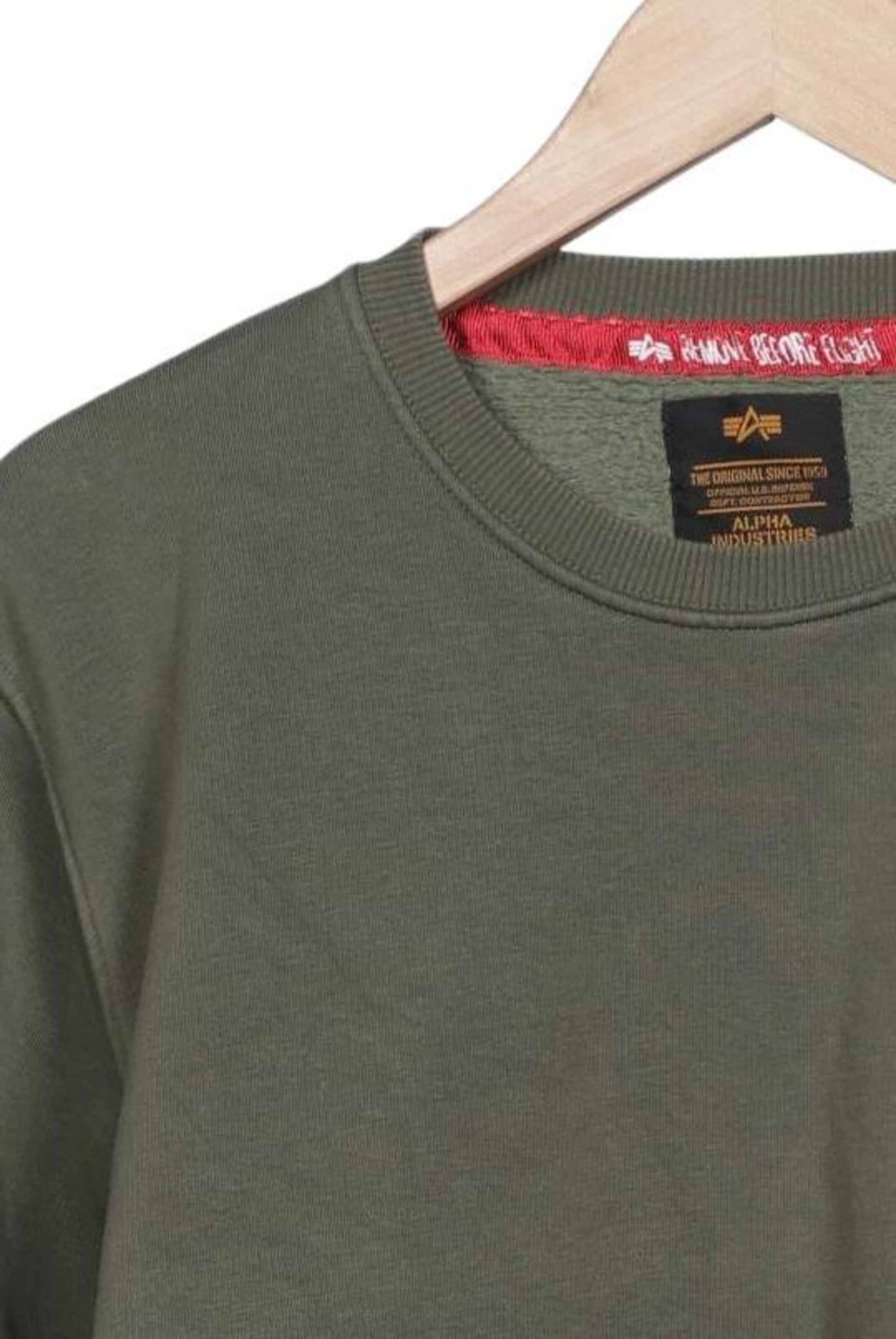 ALPHA INDUSTRIES Sweater M in Grün