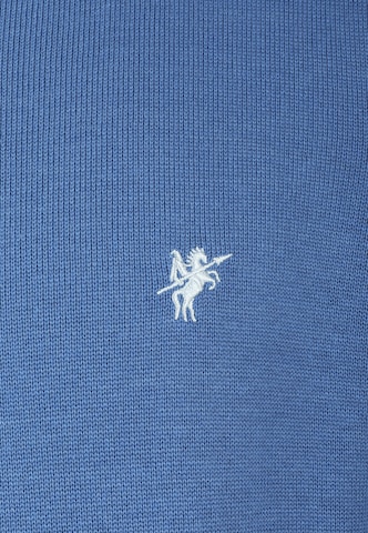 DENIM CULTURE Пуловер 'Leroy' в синьо