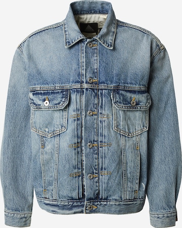 LEVI'S ®Prijelazna jakna 'SILVERTAB' - plava boja: prednji dio
