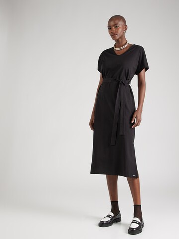 Robe QS en noir : devant