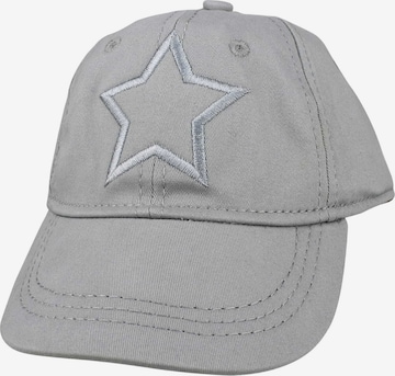 Villervalla Basecap in Grau: Vorderseite