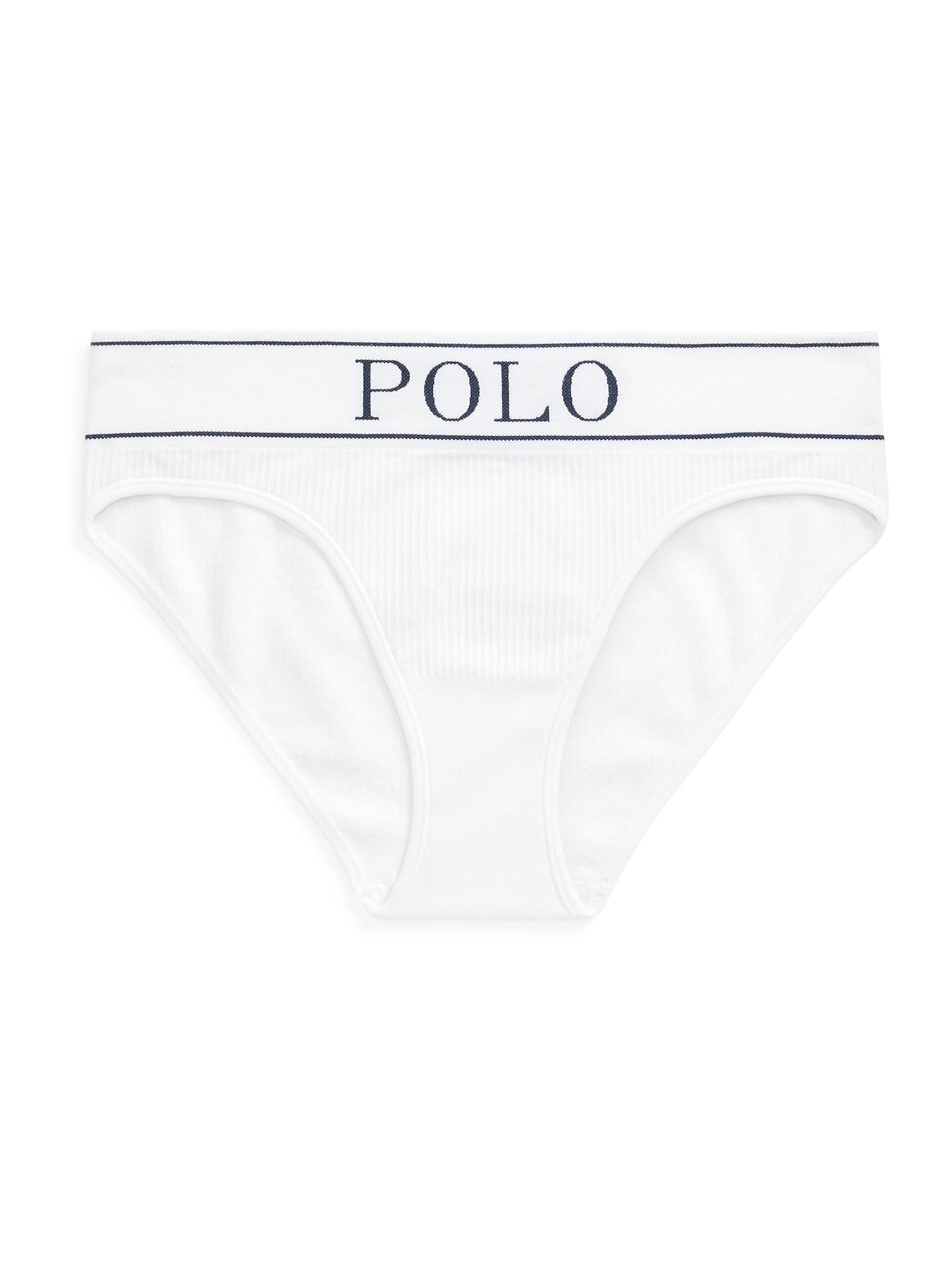 Polo Ralph Lauren - Braga ' Modern Brief ' en blanco: frente