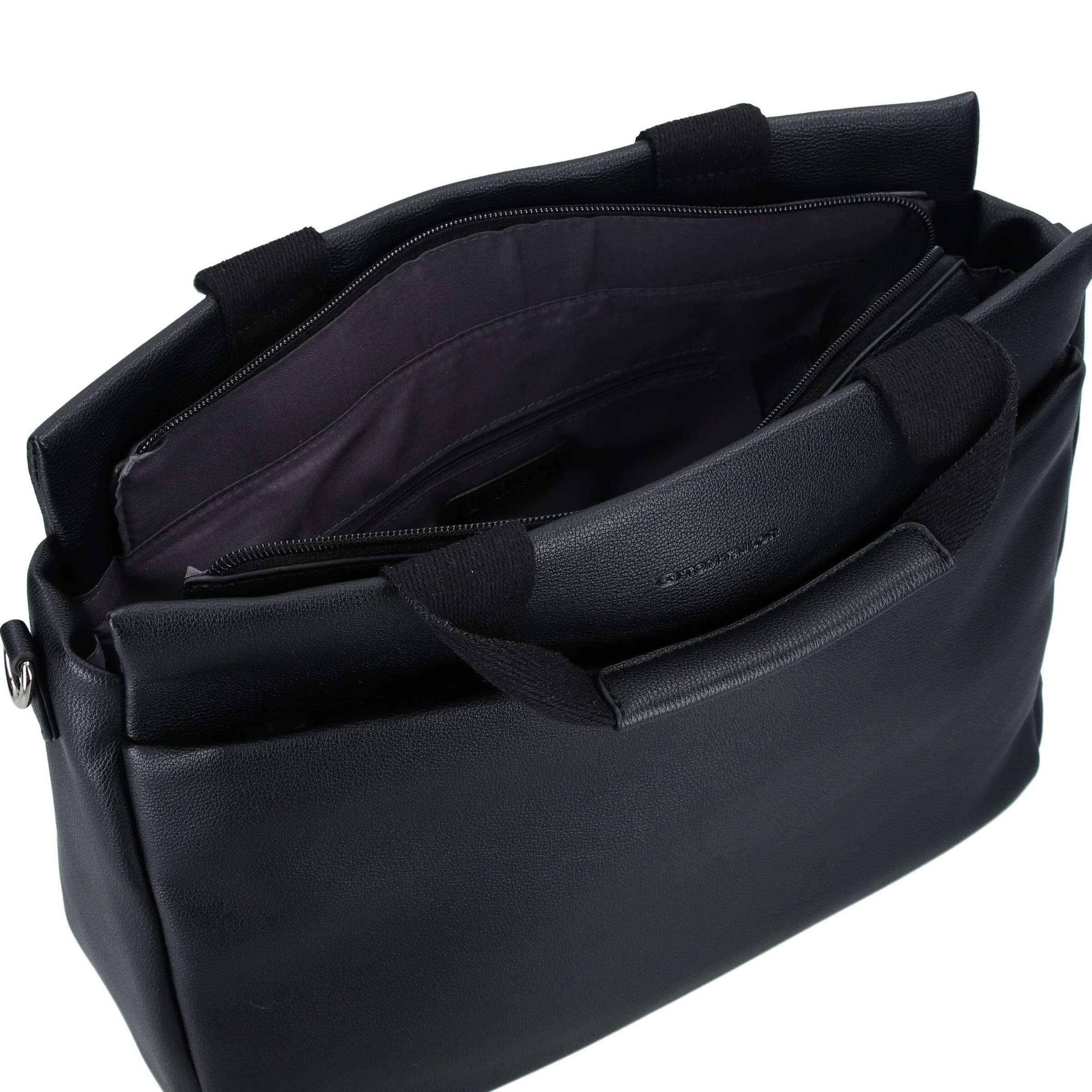 TOM TAILOR Shopper 'Rella' in Black