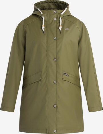 Schmuddelwedda Performance Jacket 'Incus' in Green: front