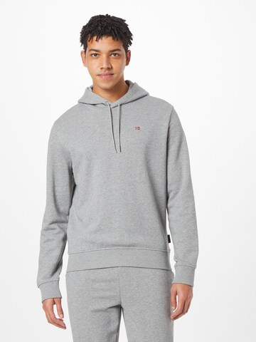 Sweat-shirt 'BALIS' NAPAPIJRI en gris : devant