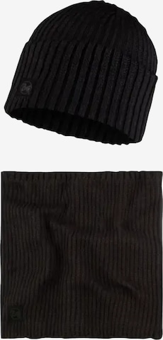 BUFF Mütze 'Buff Gift Pack Set Beanie and Neckwarmer' in Schwarz: Vorderseite