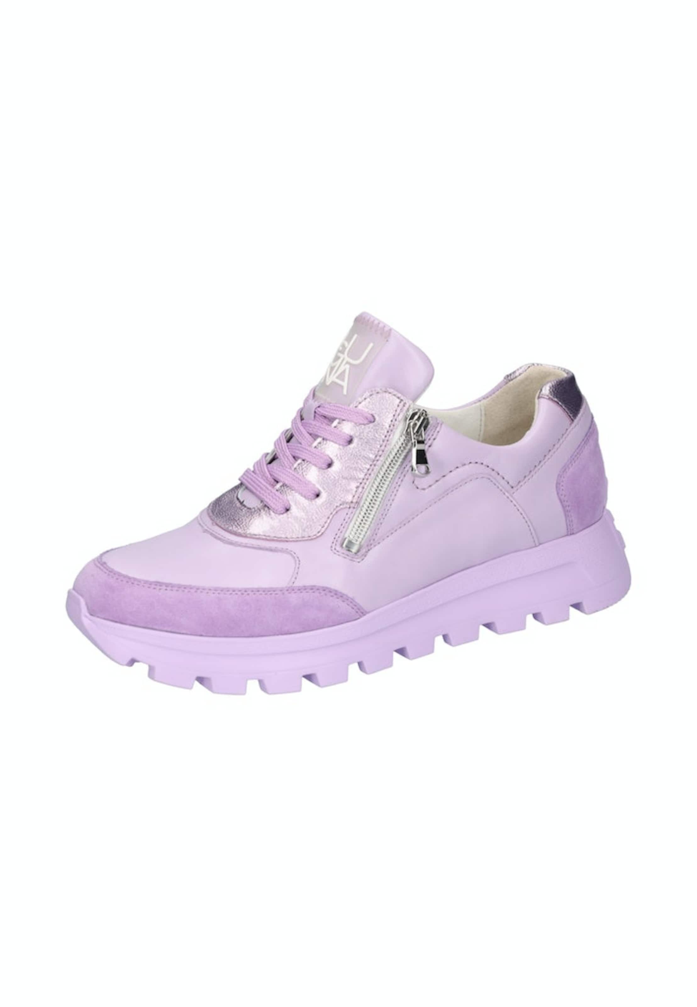 WALDLÄUFER Platform trainers in Purple: front