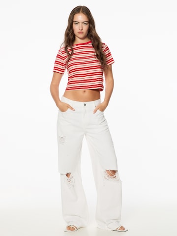 Pull&Bear T-Shirt in Rot