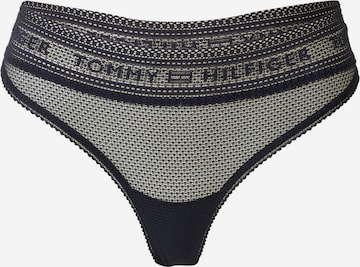 Tommy Hilfiger Underwear Tanga – modrá: přední strana