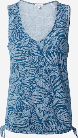 s.Oliver Top in Blue: front