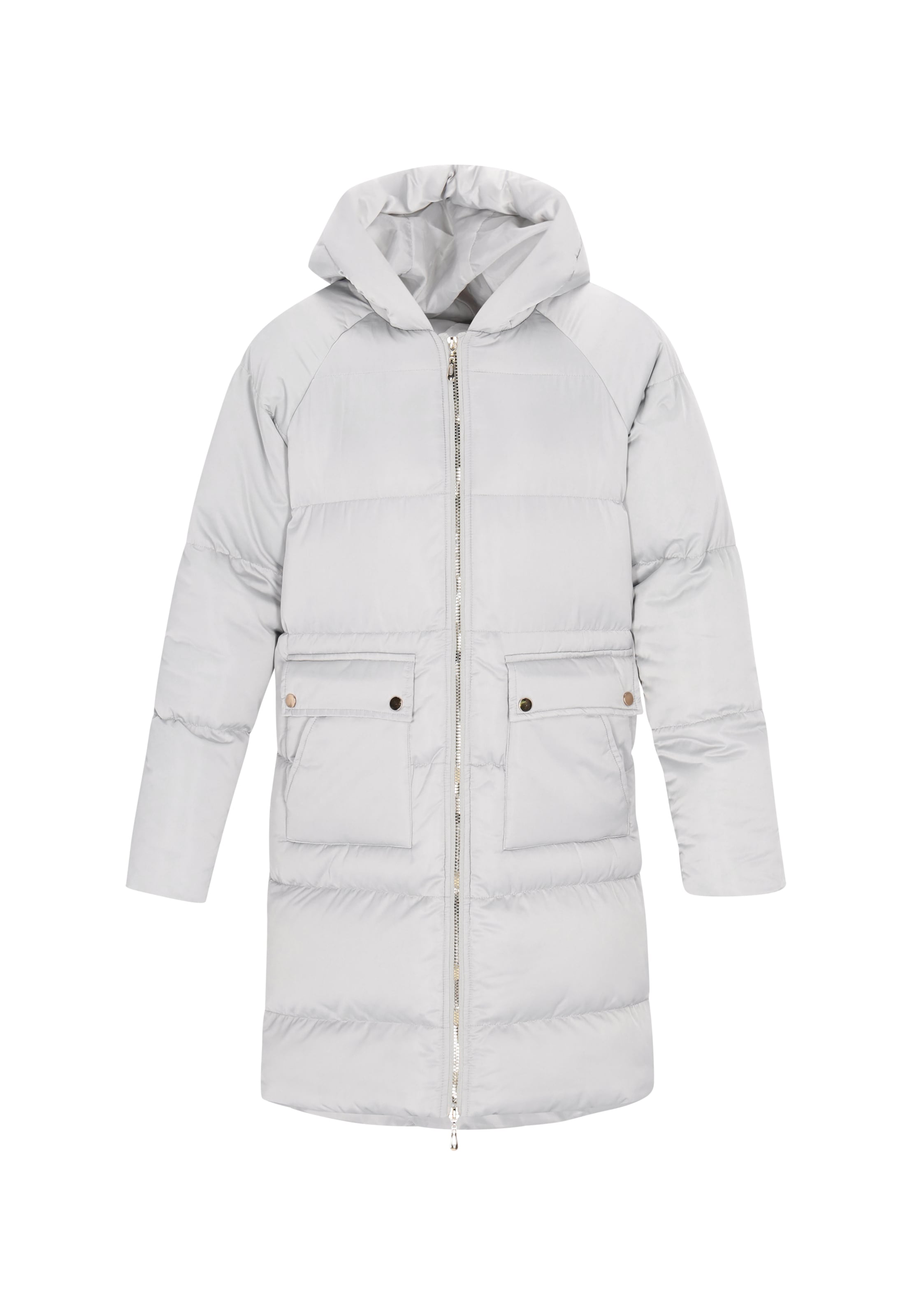faina Manteau d’hiver en blanc cassé, Vue avec produit