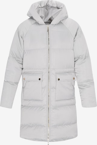 Manteau d’hiver faina en blanc : devant