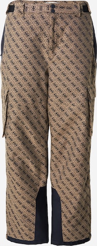 GUESS Спортивные штаны в Бежевый: спереди