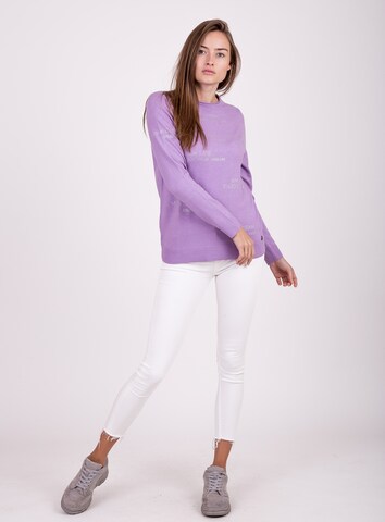 Key Largo Sweater in Purple