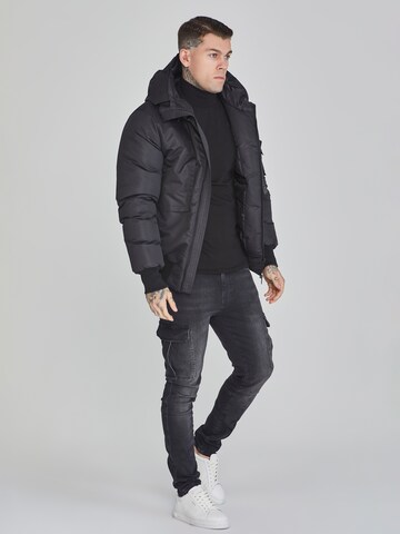 Veste d’hiver SikSilk en noir