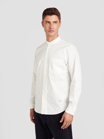 Marc O'Polo DENIM Regular Fit Hemd (OCS) in Weiß: Vorderseite