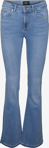 VERO MODA Flared Jeans 'Peachy' in Blau: predná strana