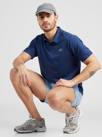 new balance - Camiseta funcional 'Essentials Performa' en azul