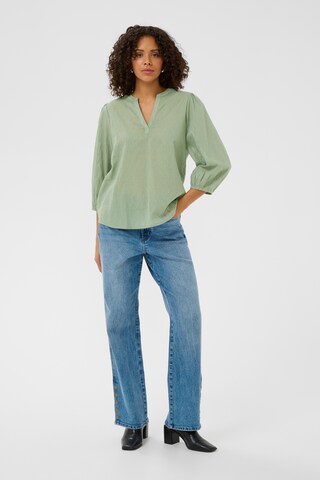 Kaffe - Blusa 'Gabriela' em verde