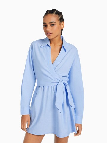 Robe Bershka en bleu : devant