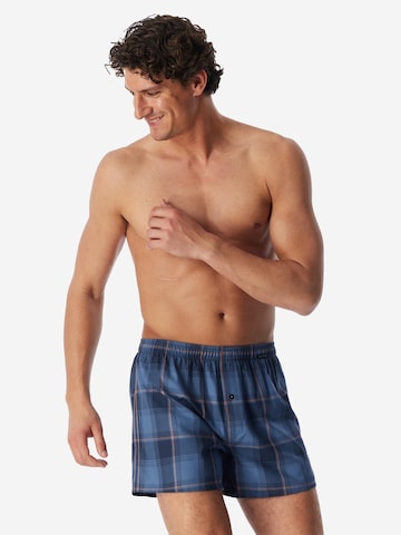 SCHIESSER Boxershorts 'Web' in Blauw